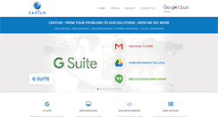 Desktop Screenshot of centumtech.com